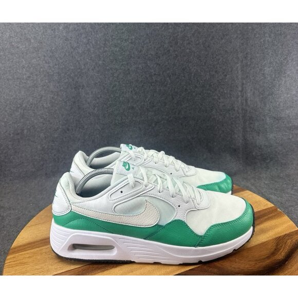Nike Air Max SC White Stadium Green 2022 CW4555-110 Men’s Trainers Sz 10.5 - Picture 1 of 12